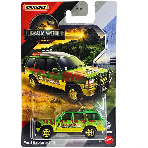 Ford Explorer Matchbox Jurassic World Rebirth