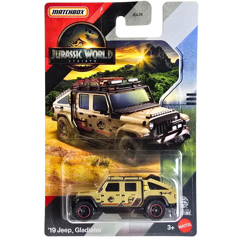 '19 Jeep Gladiator Matchbox Jurassic World Rebirth 1