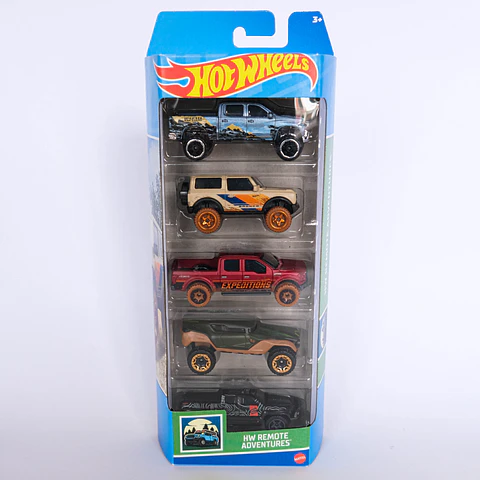 Hot Wheels Remote Adventures 5 Autos