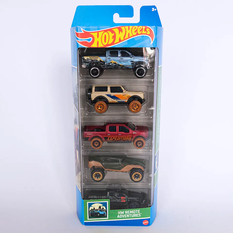 Hot Wheels Remote Adventures 5 Autos 1