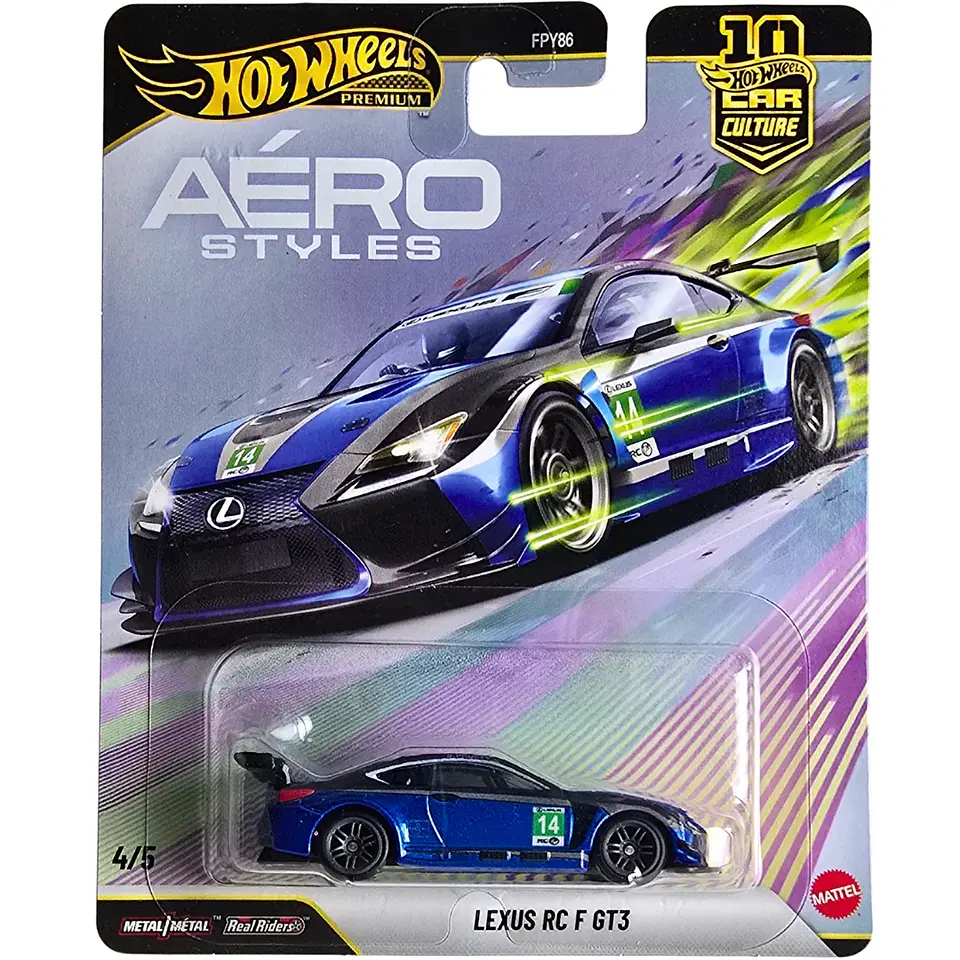 Hot Wheels Premium (Aéro Styles) - Lexus RC F GT3 1