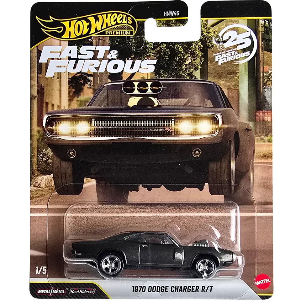 Hot Wheels Premium (Fast & Furious - 25 Years-Ans Of Fast & Furious) - 1970 Dodge Charger R/T 1