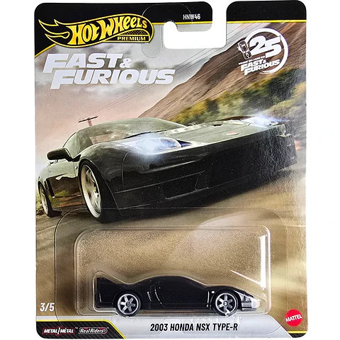 Hot Wheels Premium (Fast & Furious - 25 Years-Ans Of Fast & Furious) - 2003 Honda NSX Type-R