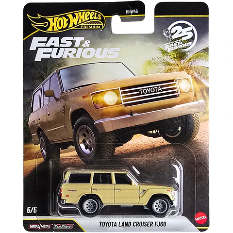 Hot Wheels Premium (Fast & Furious - 25 Years-Ans Of Fast & Furious) - Toyota Land Cruiser FJ60