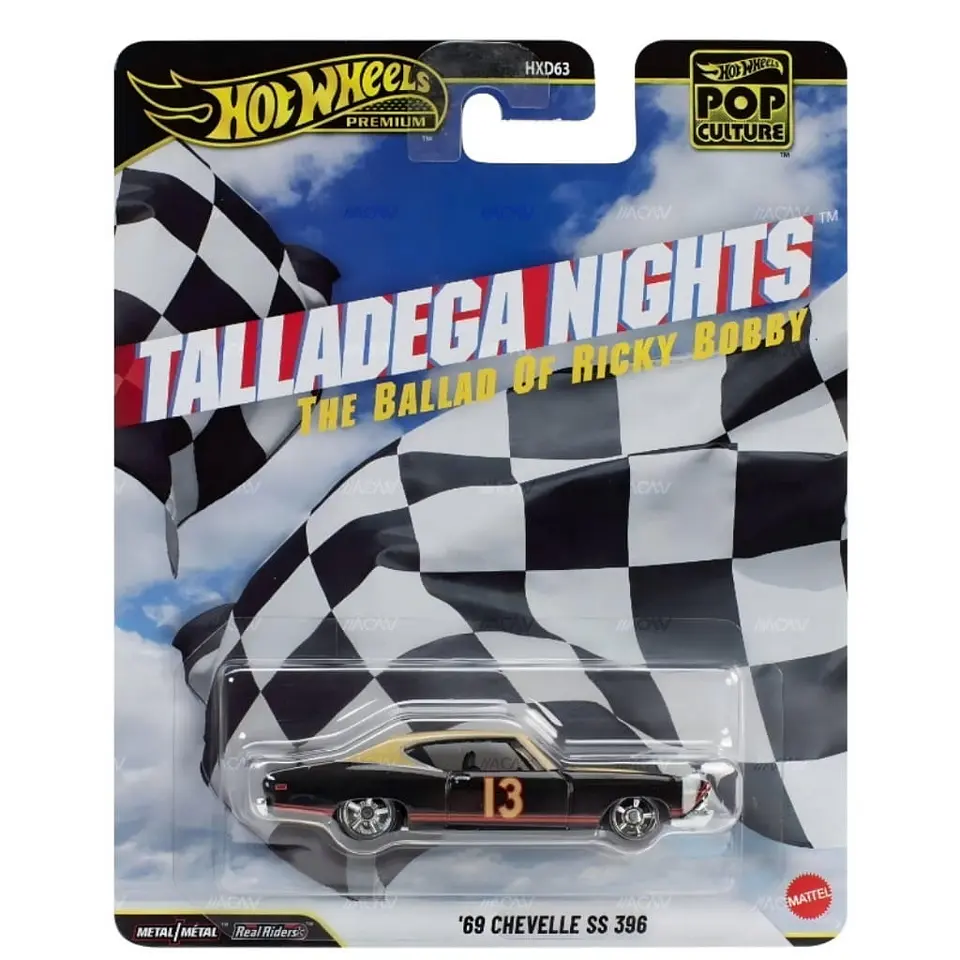 Hot Wheels Pop Culture – ’69 Chevelle SS 396 – Talladega Nights: The Ballad of Ricky Bobby 1