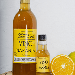 Vino Artesanal de Naranja