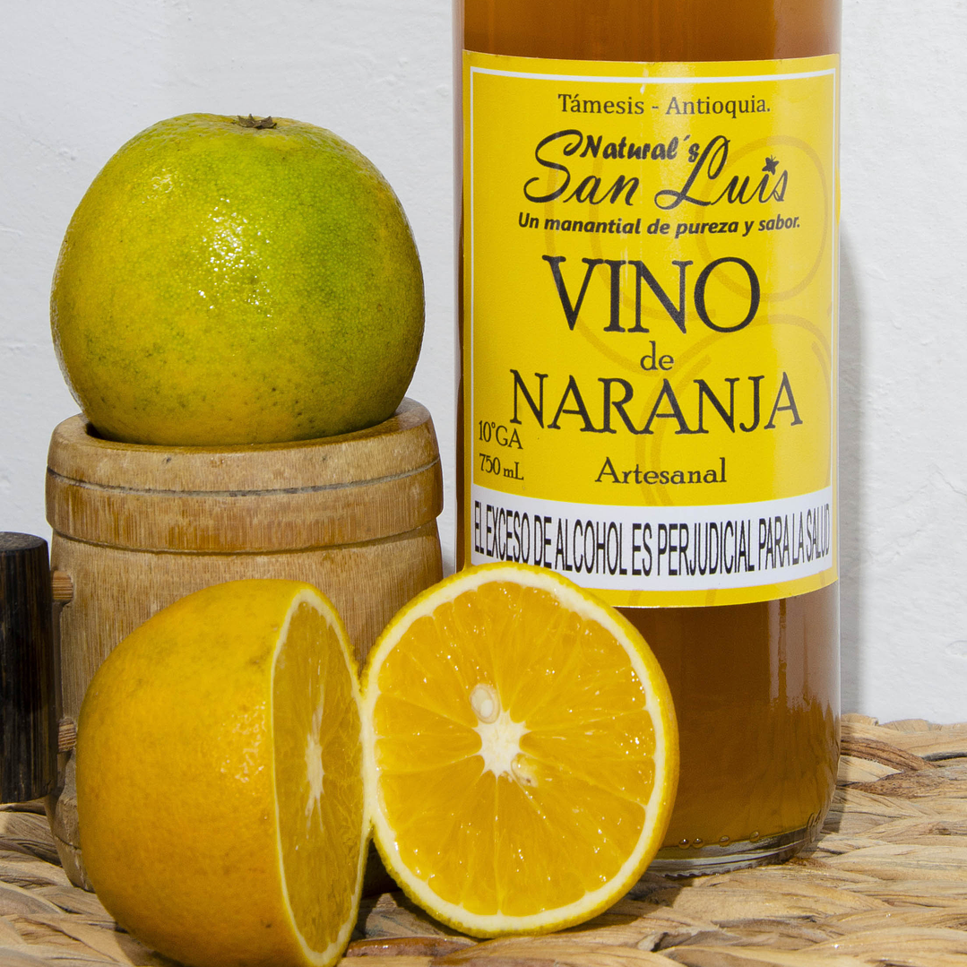 Vino Artesanal de Naranja 2