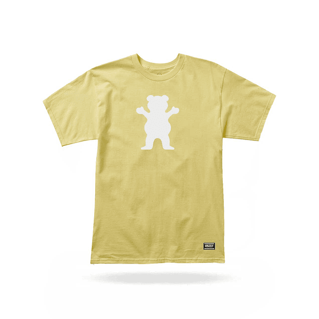 Polera Grizzly - OG Bear S/S - Amarillo