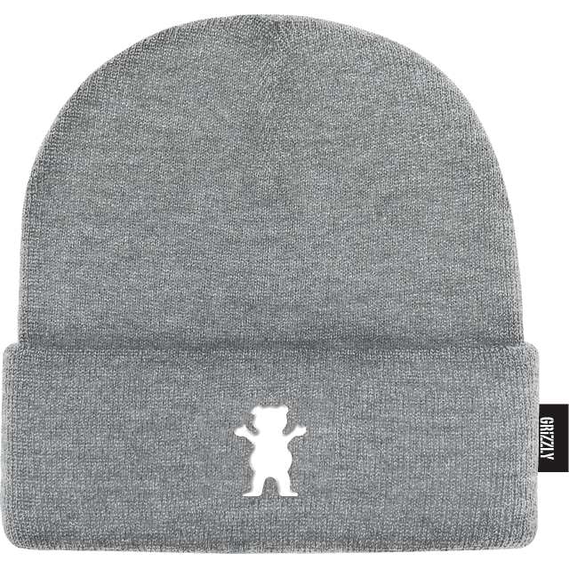 Gorro Grizzly - OG Bear Embroidered Beanie - Gris