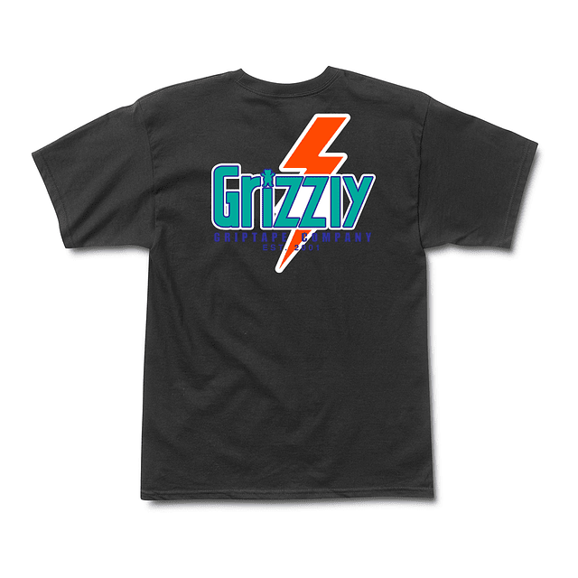 Polera Grizzly - Thirst Quencher SS Tee - Negro