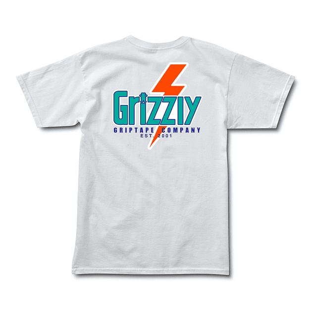 Polera Grizzly - Thirst Quencher SS Tee - Blanco