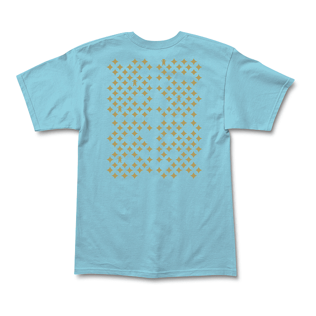Polera Grizzly - Gold Dust SS Tee - Celeste