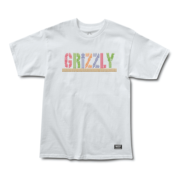 Polera Grizzly - Light It Up SS Tee - Blanco