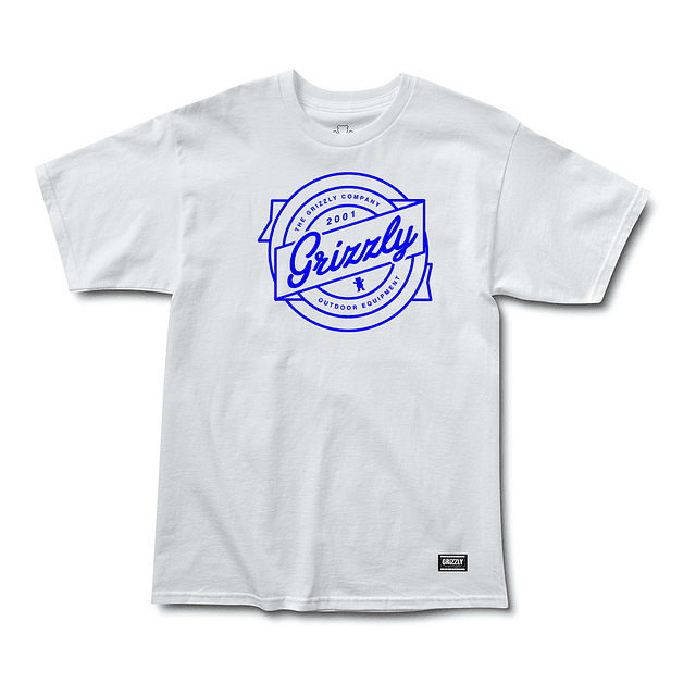 Polera Grizzly - Sealed and Delivered SS Tee - Blanco