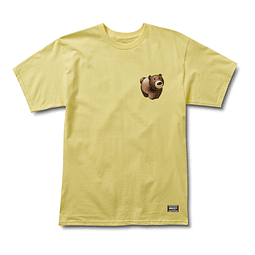 Polera Grizzly - Inflatable Bear SS Tee - Amarillo