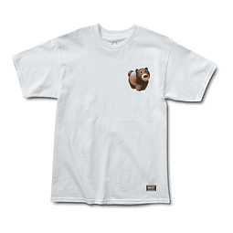 Polera Grizzly - Inflatable Bear SS Tee - Blanco