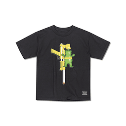 Polera Grizzly - Waterfight Youth SS Tee   - Negro