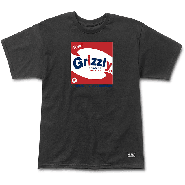 Polera Grizzly - Wash Up SS Tee - Negro
