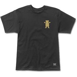 Polera Grizzly - Smoke On This SS Tee - Negro