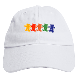 Jockey Grizzly - Strange Trip Dad Hat - Blanco