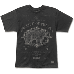Polera Grizzly - Certified SS Tee - Negro