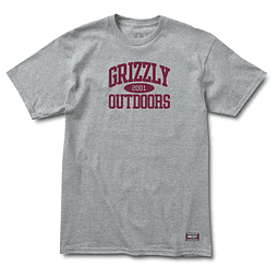 Polera Grizzly - Honor Roll SS Tee - Gris