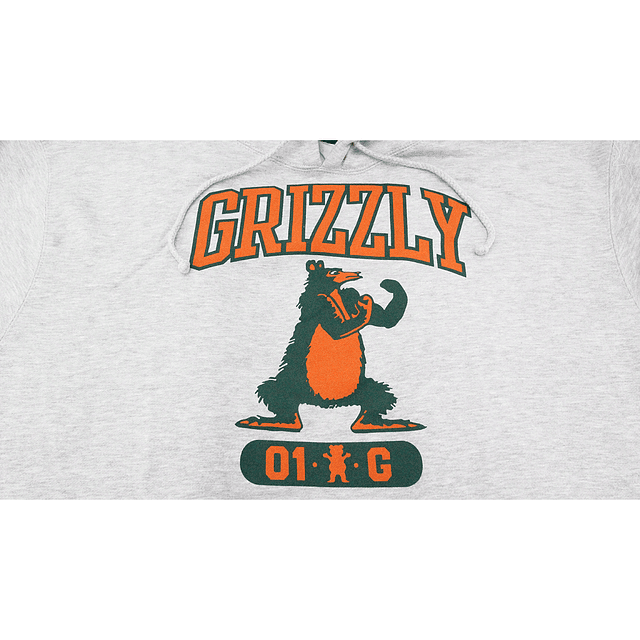 Poleron Grizzly - Put Em Up Hoody - Gris