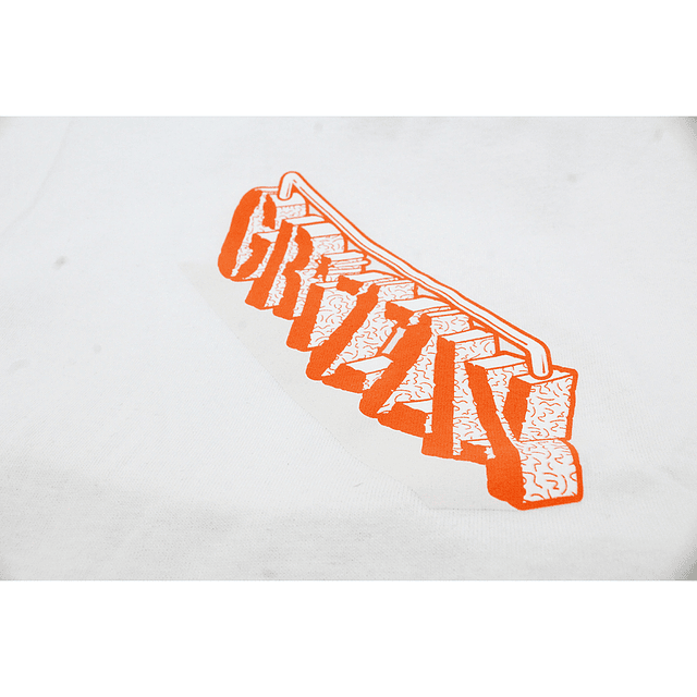 Polera Grizzly - Off The Rail SS Tee - Blanco