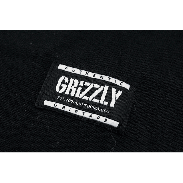 Polera Grizzly - Without A Trace SS Tee - Negro