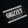 Polera Grizzly - Stamp S/S - Negro / Blanco