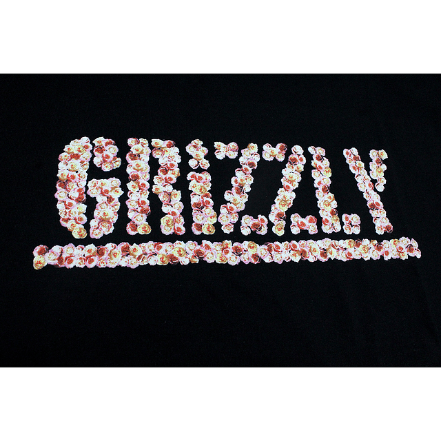 Polera Grizzly - Every Rose SS Tee - Negro