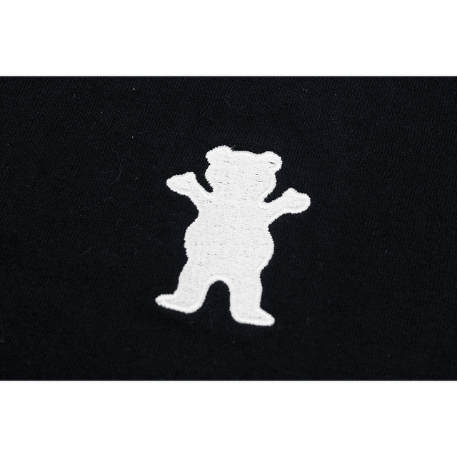 Polera Grizzly - Embroidered OG Bear SS Tee - Negro