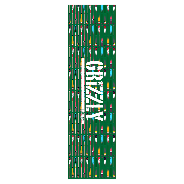 Lija skate Grizzly - Without A Paddle Griptape - Verde