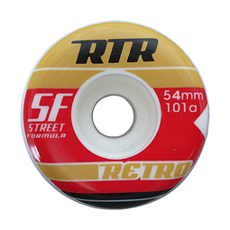 Rueda Retro - Conica VHS 2- 54mm