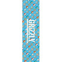 Lija skate Grizzly -  Hot Air Griptape Celeste 