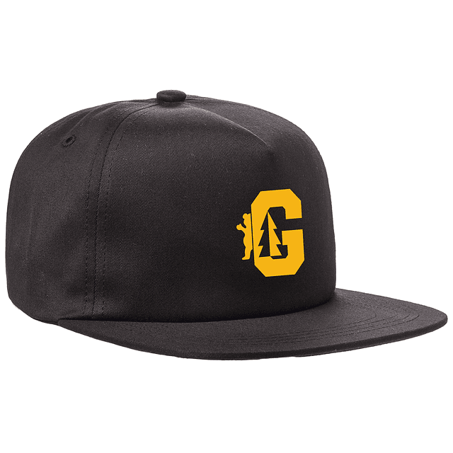 Jockey Grizzly - Evergreen Unstructured Snapback Hat Negro
