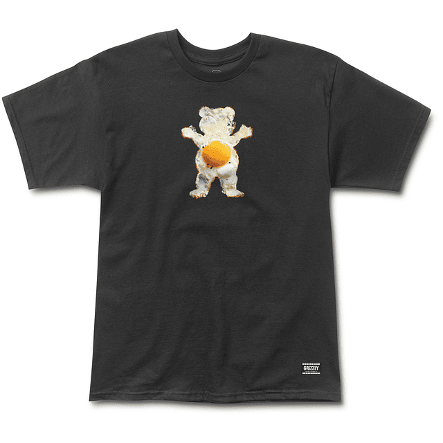 Polera Grizzly - Sunny Side Up SS Tee Negro