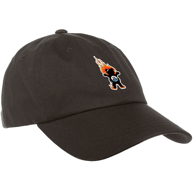 Jockey Grizzly - Behind The 8Ball Dad Hat Negro