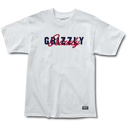 Polera Grizzly - No Substitute SS Tee Blanco