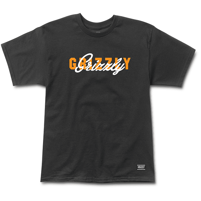 Polera Grizzly - No Substitute SS Tee Negro