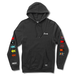 Poleron Grizzly - Rolling Deep Pullover Hoodie Negro