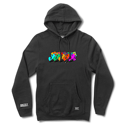 Poleron Grizzly - Kicking Back Pullover Hoodie Negro