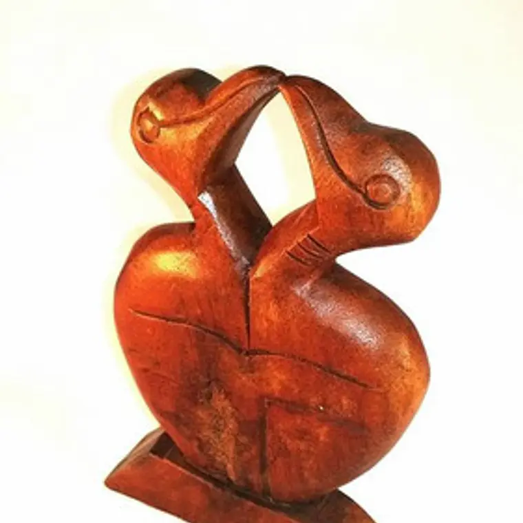 Wooden Polynesian Birds Figure 2