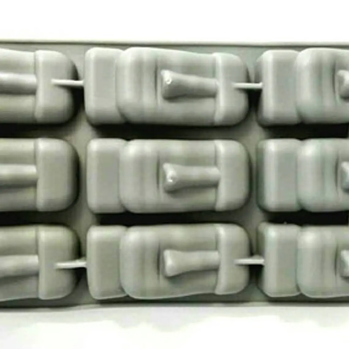 Silicone Moai Molds Ideal For Ice 8