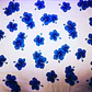 Pareo 2da seleccion blanco Hibisco Azul 1,20x160mts - Miniatura 2