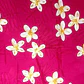 Fuchsia Hawaii Pareo With Large Yellow White Frangipani - thumbnail 1