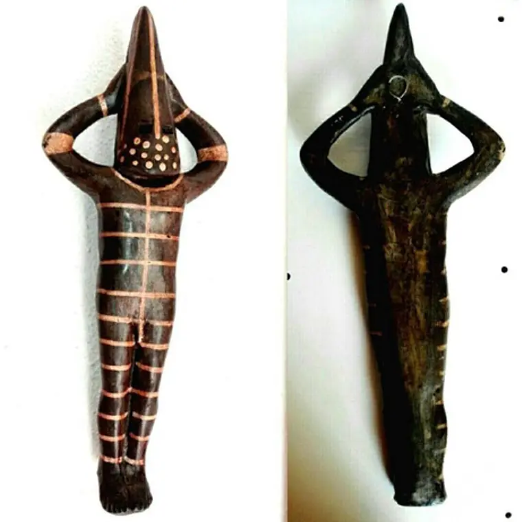Figura Selknam Colgante Dimensiones 35x14cm 1
