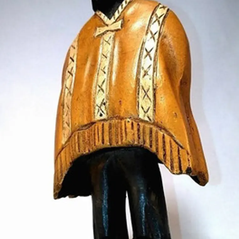 Figura Hombre Mapuche Dimensiones 22x9cm 6
