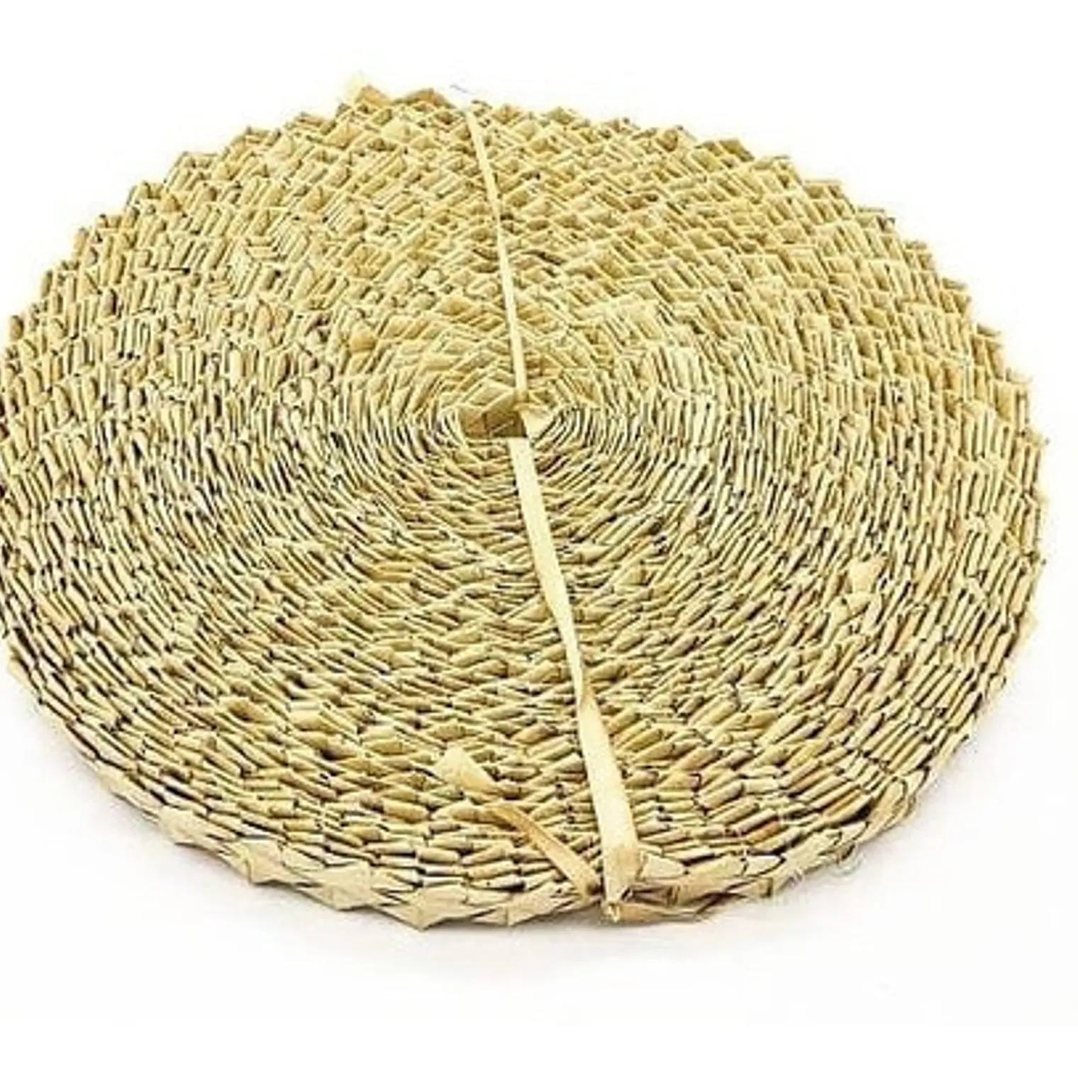 Rollo 10 yardas / 9mts app Lauhala trenzado pandanus para Artesanías 1