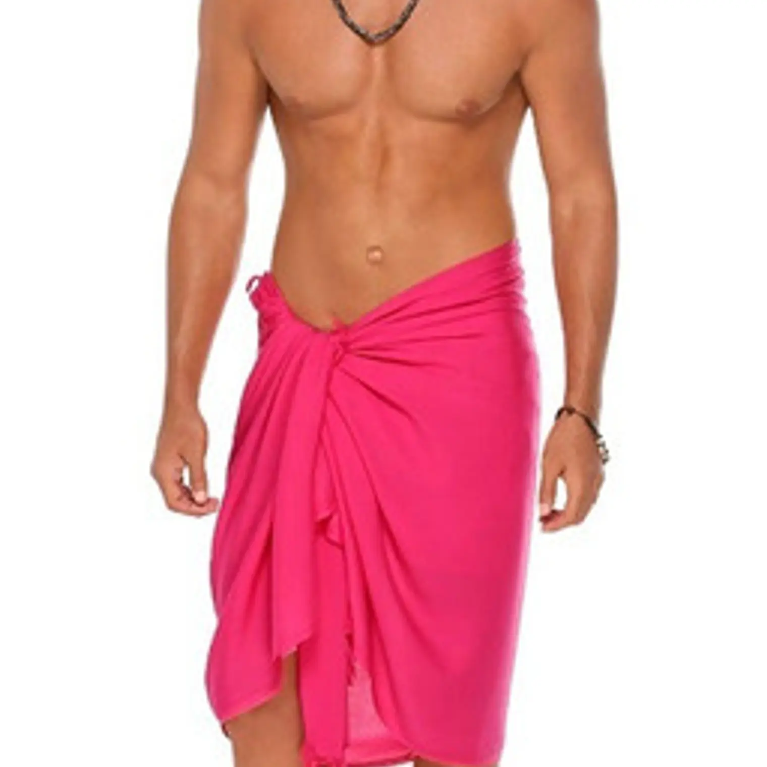 Fuchsia Plain Hawaii Pareo 2